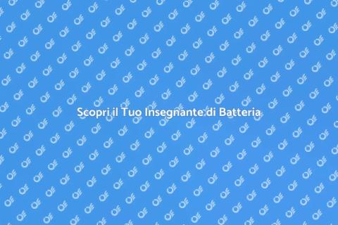 Insegnante di Batteria: Scopri il Ritmo