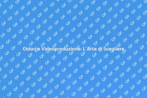Tavolozza di Colori per Videoproduzione