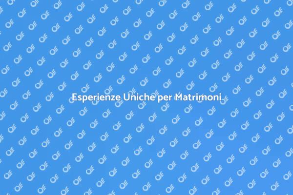 Rendi Unico il Tuo Matrimonio