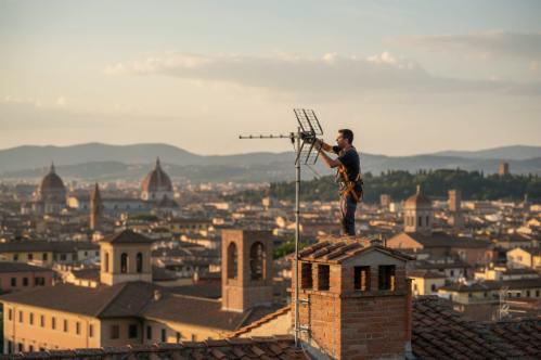 l' installazione della antenna tv