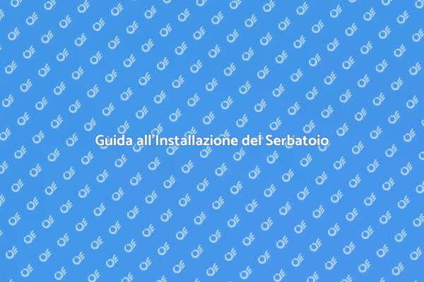 Serbatoio d'Acqua: Installazione Facile