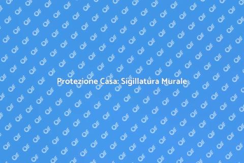 Sigillatura Murale Impermeabilizzante