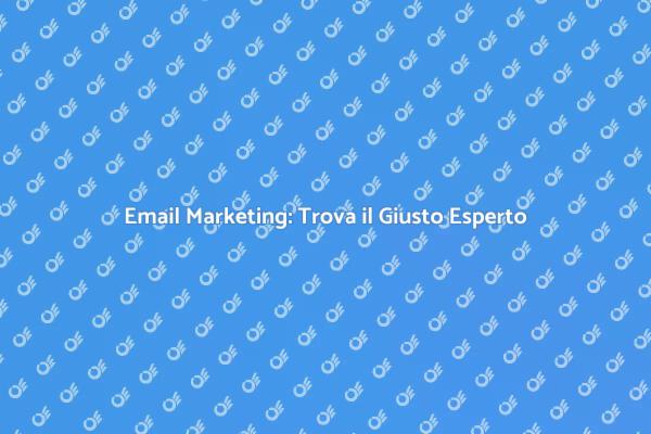 Assumi il Tuo Esperto di Email Marketing