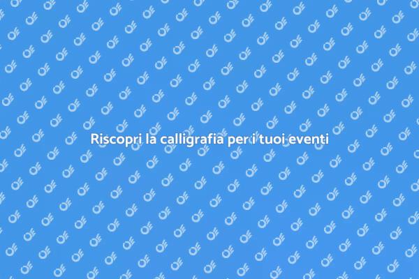 Calligrafia: eleganza in ogni parola