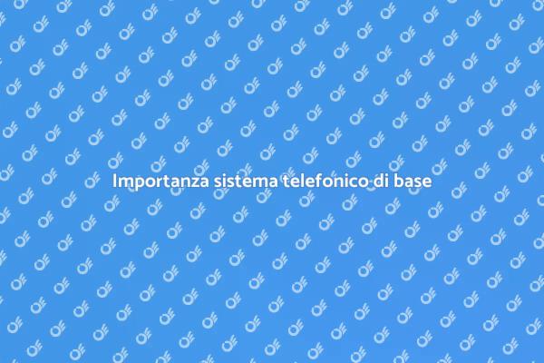 Installazione efficace sistema telefonico