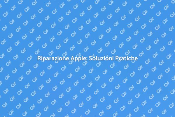Ripara il tuo Computer Apple Facile