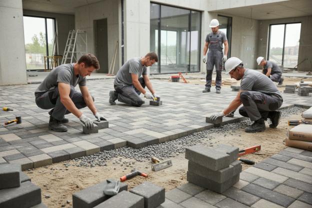 Quanto costa installare un pavimento in blocchi?