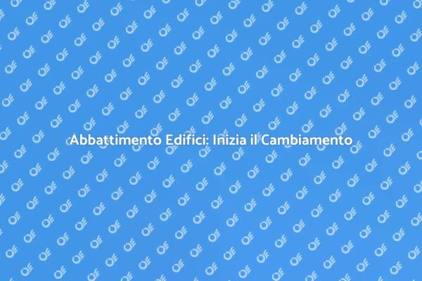 Trasforma il Tuo Spazio: Abbattimento
