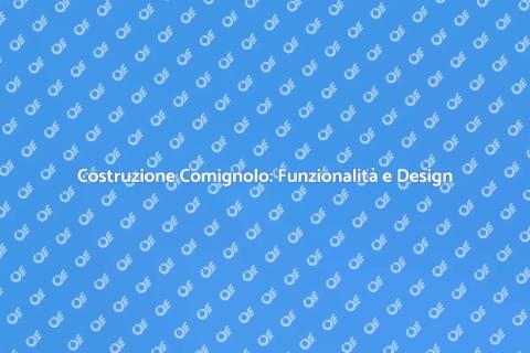 Comignolo su Misura: Estetica e Funzionalità