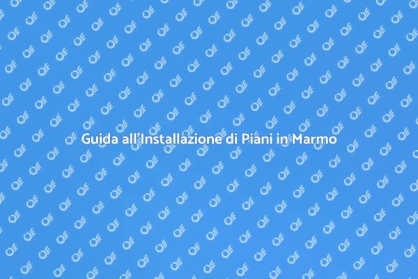 Eleva il Tuo Design con il Marmo