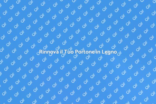 Rinnova la Sicurezza della Tua Casa