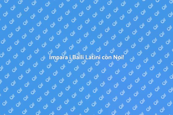 Unisciti al Corso di Balli Latini!