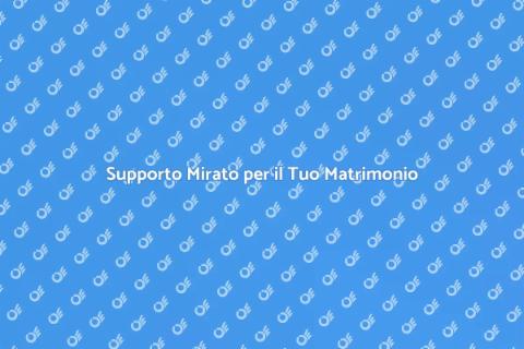 Consulenza Parziale per Matrimonio