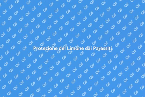 Come Proteggere il Limone dai Parassiti