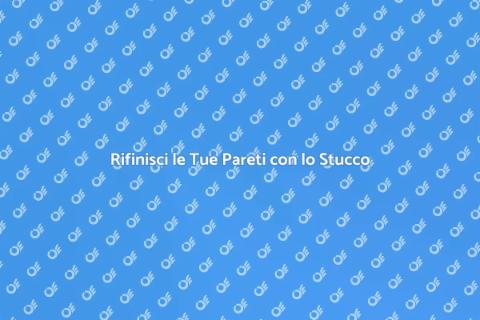 Stucco per Rifinire Pareti Eleganti