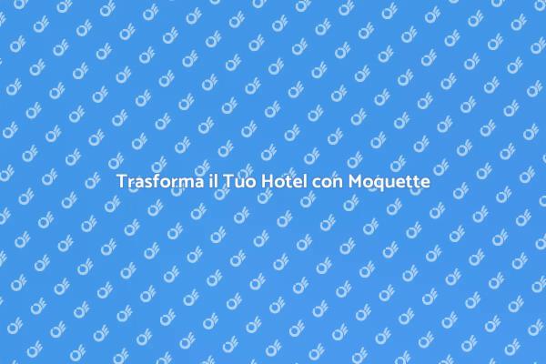Rinnovamento Hotel: Posa Moquette Efficace