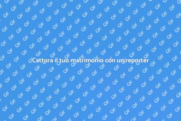 L'importanza di un wedding reporter