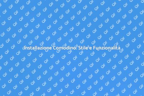Montaggio Comodino per la Casa