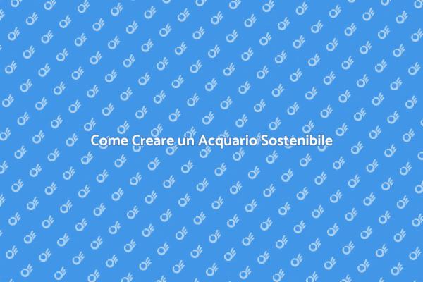 Mantenere un Acquario Responsabile