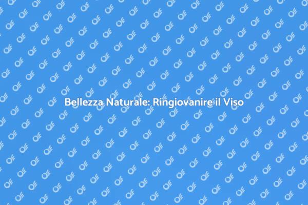 Tecniche Non Chirurgiche per il Viso