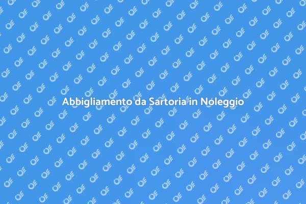 Noleggio Sartoriale: Stile Accessibile