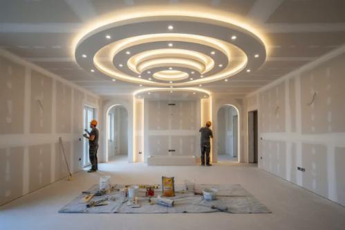 Lampadari in cartongesso: come trovare muratori