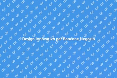 Bancone Negozio Ad Angolo e Ripiani