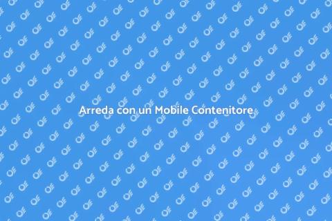 Mobile Contenitore con Ante e Cassetti