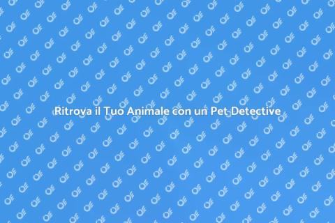 Pet Detective: Assistenza per Animali