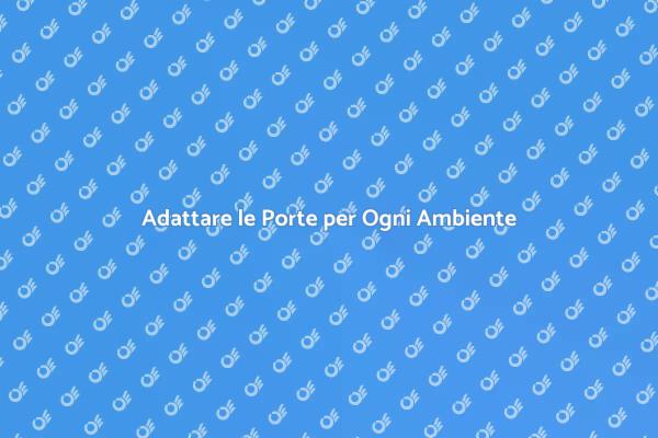 Porte Interne: Armonia e Design