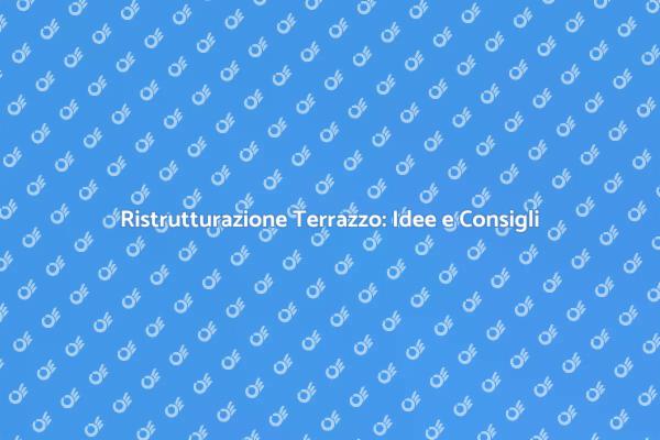 Trasforma il Tuo Terrazzo in un Paradise