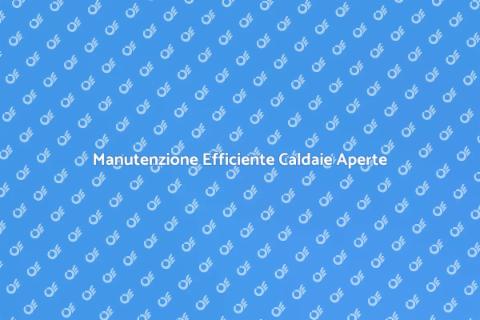 Manutenzione Caldaie a Camera Aperta