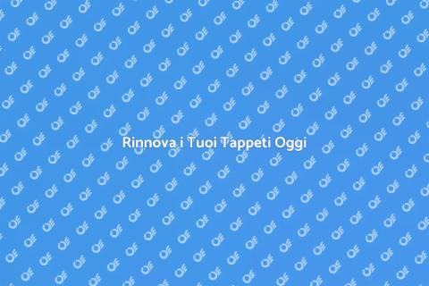 Pulizia Professionale dei Tappeti