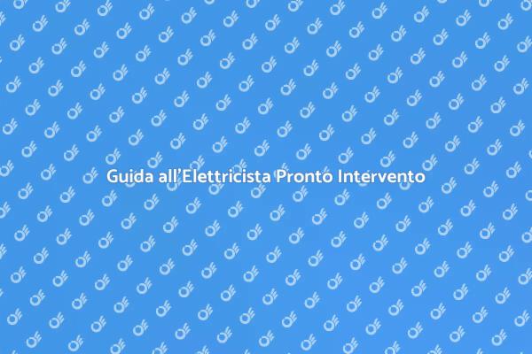 Elettricista per Guasti Elettrici