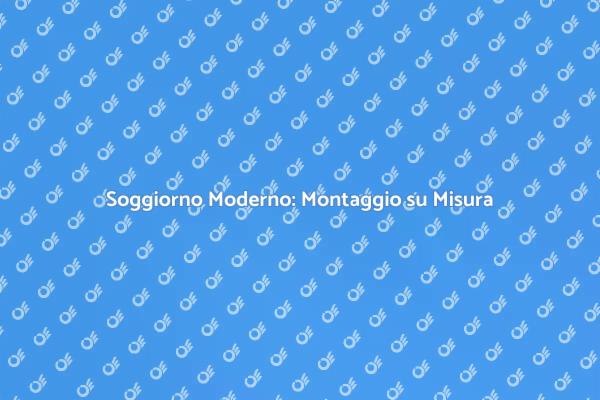 Trasforma il Tuo Soggiorno con Stile