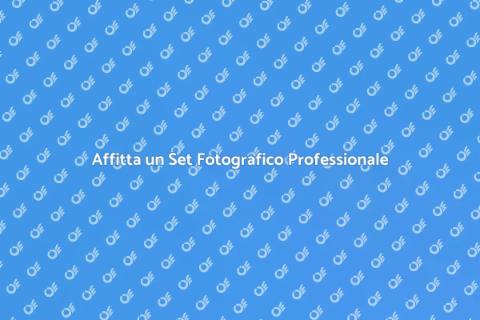 Noleggiare un Set Fotografico
