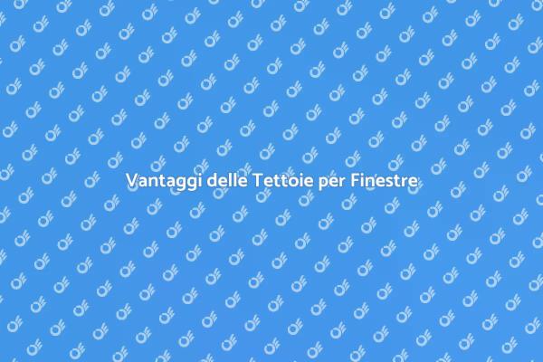 Tettoie per Finestre: Comfort e Stile