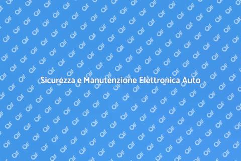 Controllo Elettronico Avanzato Auto