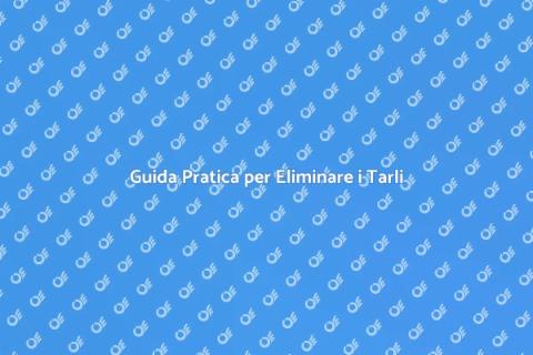Elimina i Tarli del Legno Subito