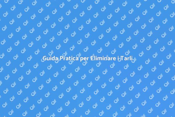 Liberati dai Tarli del Legno Oggi