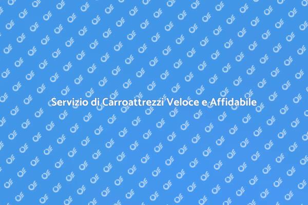 Emergenze Stradali? Scegli il Carroattrezzi!