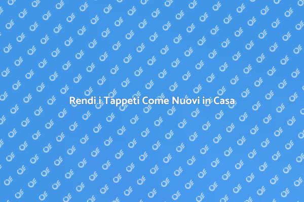 Tappeti Puliti per Una Casa Sana