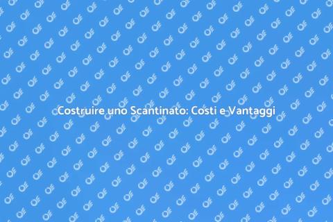 Costo Costruzione Scantinato: Guida