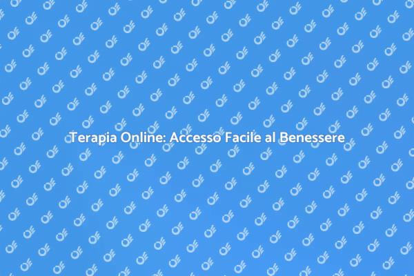 Terapia Online: Il Supporto che Cerchi