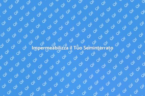Rendi Impermeabile il Seminterrato