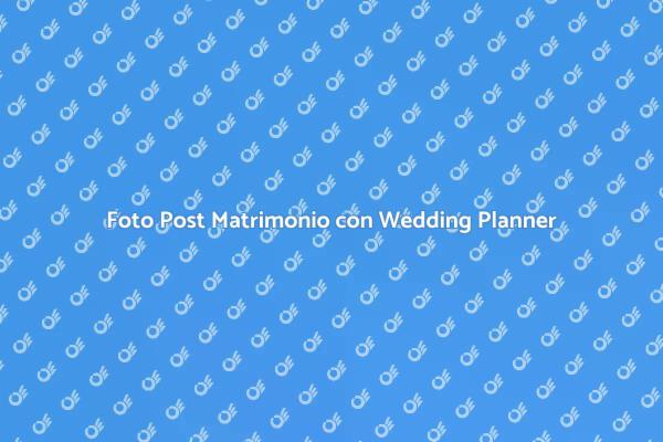 Organizzare Foto Matrimonio con Esperti