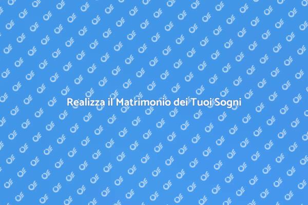 Sogni di un Matrimonio Perfetto all'Estero?