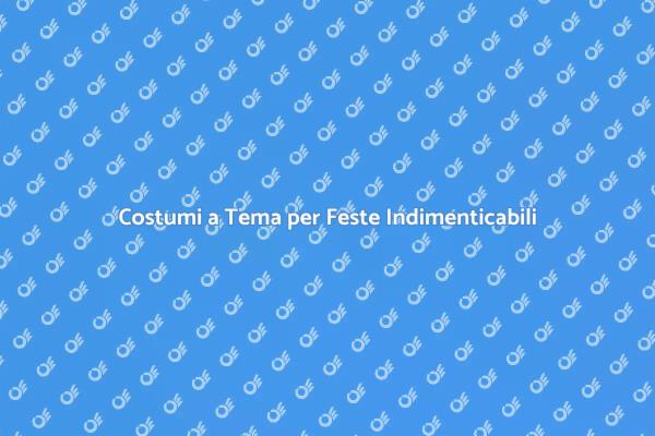 Feste da Favola: Costumi a Tema Disney