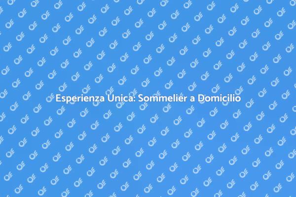 Trasforma i Tuoi Eventi con un Sommelier