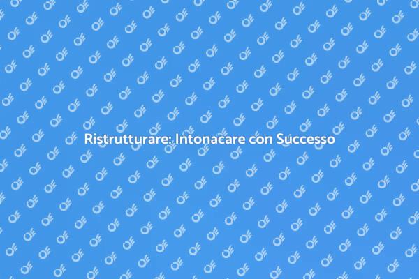 Rinnova il Tuo Appartamento Oggi!